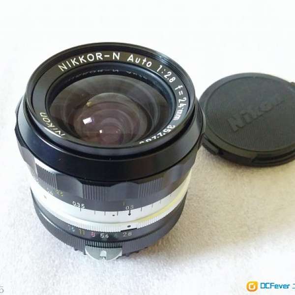 Nikon 手動定焦 24mm f2.8 N 第一代 玻璃廣角鏡王