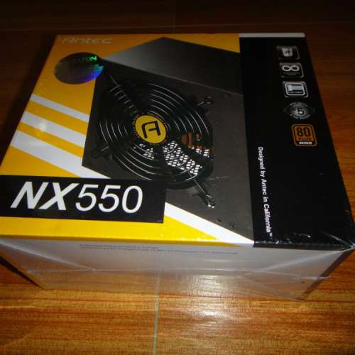 Antec NX550 550W 80PLUS銅牌 ATX火牛(全新未拆)