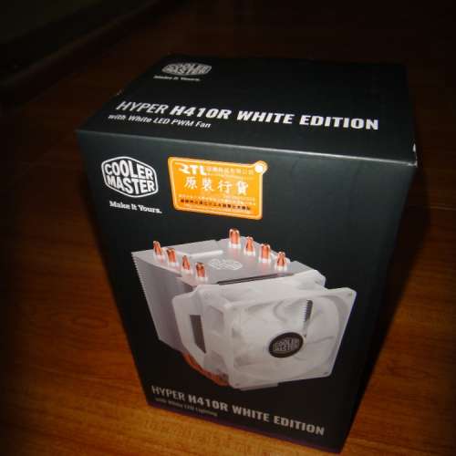 全新 Cooler Master HCooler Master Hyper H410R White Edition CPU散熱器