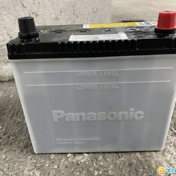 Panasonic N60B24L 可加水汽車電池日本製造已有電充電即用屯門良景村取