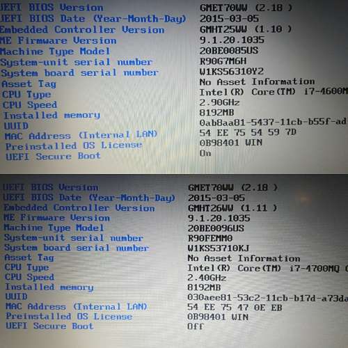 Lenovo Thinkpad T540p i7-4600M FHD 8GB/ 360GB SSD 送Docking not T540