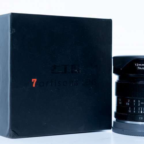 七工匠 7 artisans 12mm F2.8 for Sony mount 鏡頭