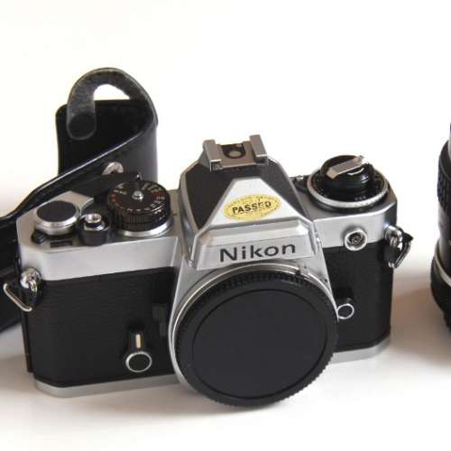 Nikon FE Body 95% New with Nikon 55mm f2.8 Nikkor AI-S 微距手動鏡