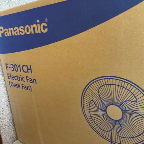 100%全新Panasonic F-301CH (藍色) 座檯風扇