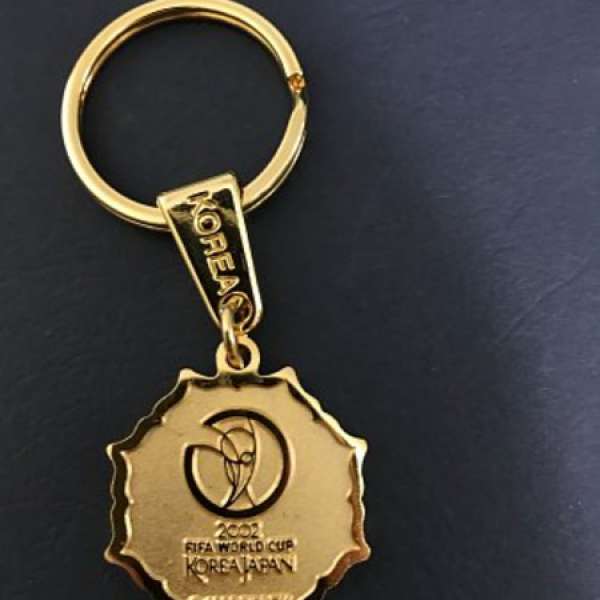 2002 世界盃 FIFA World Cup 鎖匙扣 Keychain (金色)