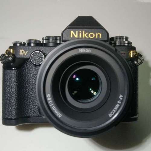 Nikon Df Gold 特別金版 連 Nikon DF 50mm f1.8G Gold 套裝