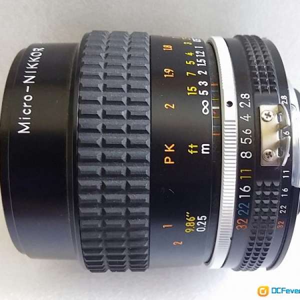 Nikon 55mm F2.8 AIS  微距鏡頭