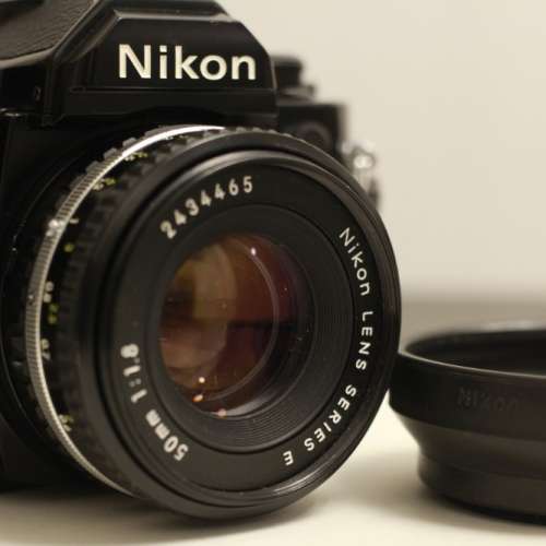 Nikon FM Body + 50mm F1.8 Lens