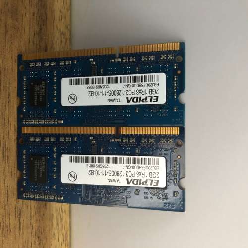 Elpida sodimm ddr3 2gb x2