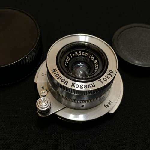 Nikon Nippon Kogaku Tokyo 35mm F3.5 L39 Screw Mount Lens
