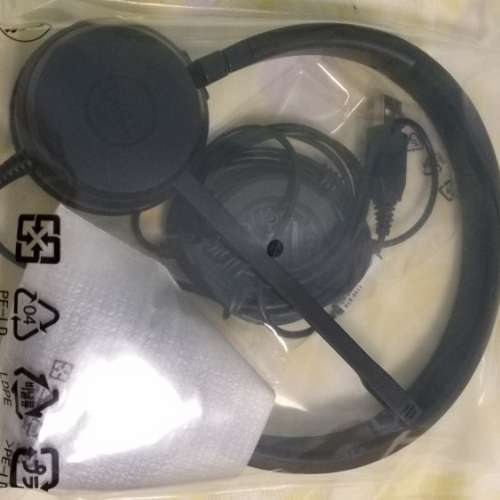 全新 Dell Stereo Headset for PC and Laptop HSC016