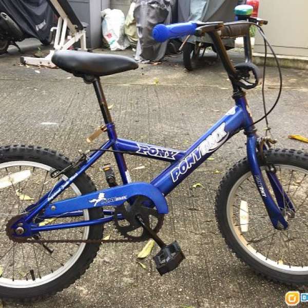 二手 Pony BMX 18 吋 單車 小朋友, 中童合用 (寶林區交收) HK$350.00