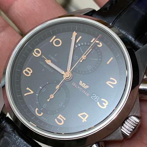 GLYCINE手錶Combat Chronograph automatic swiss made