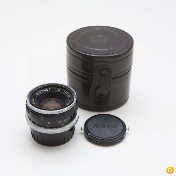Nippon Kogaku Nikon W-Nikkor 3.5cm 35mm f/1.8 S