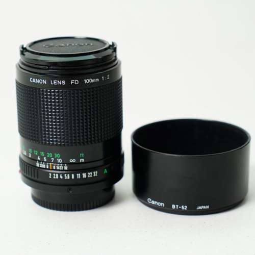 Canon nFD 100mm f/2 (Not 2.8)