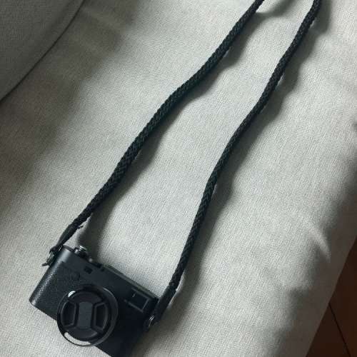 Cooph Braid Camera Strap (Black) (Leica, Fuji, Sony, Canon, Nikon)