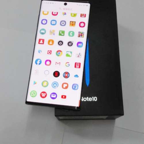 Samsung Galaxy Note 10,幻彩光色，96%新。