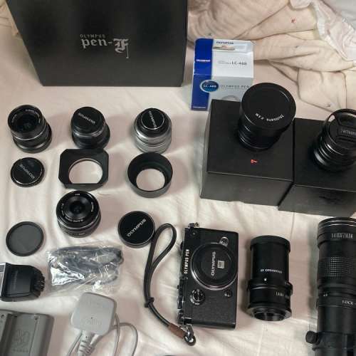 Olympus Pen F 相機 12mm 45mm 17mm