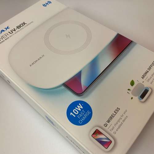 Momax Q.Power UV-Box　無線充電紫外光消毒盒