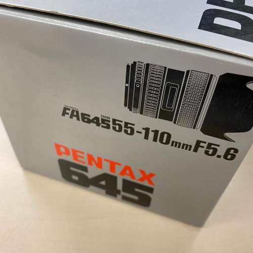 全新 Pentax smc FA 645 55-110mm f/5.6