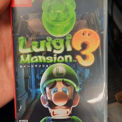 Switch Luigi Mansion 3 日版（可玩中英日文）