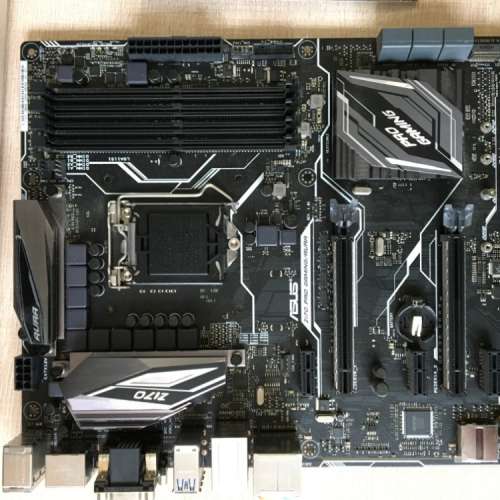 Asus Z170 PRO GAMING/AURA DDR4 USB3.1 Type-C/A M.2 NVME/MSATA LGA1151 主板 有問...