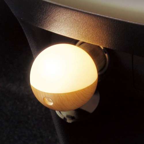 日本 YAC 汽車用LED氣氛燈木紋負離子空氣靜化機空氣靜化器