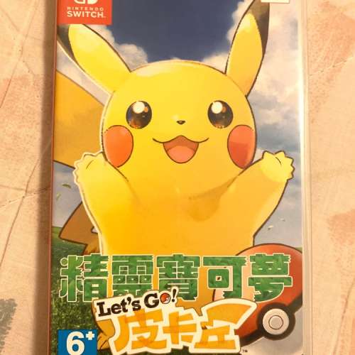 精靈寶可夢 Pokemon Let’s Go Pikachu