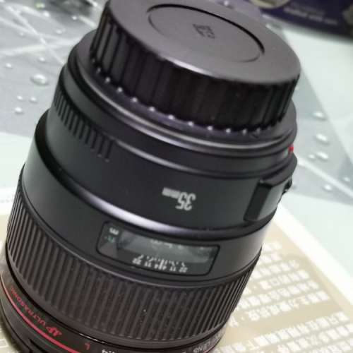 Canon ef35 1.4L 八成半到九成新