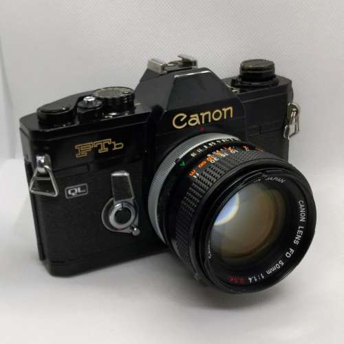 [機械相機, 黑魂版] Canon FTb 連大光圈鏡頭FD SSC 50mm/F1.4