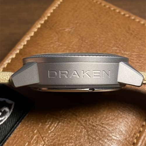 Draken Kalahari 機械錶, 自動上鍊, 全夜光面, Seiko NE57 機芯, 動儲顯示