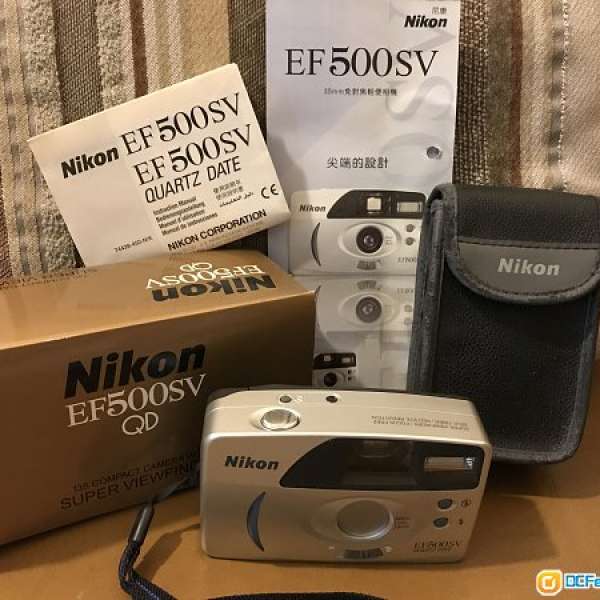 90%新Nikon EF500SV 菲林相機📷送兩筒菲林