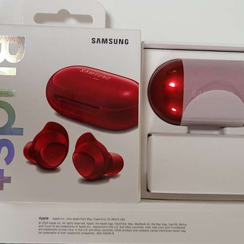 99.99%新 Samsung Galaxy Buds + 美版紅色 稀有版本