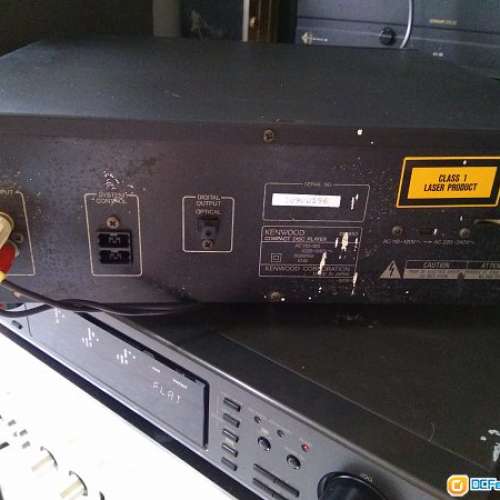 買賣全新及二手擴音機, 影音產品 kenwood dp950 cd player