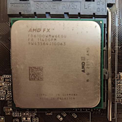 AMD FX-6100 6 cores CPU 連原裝散熱
