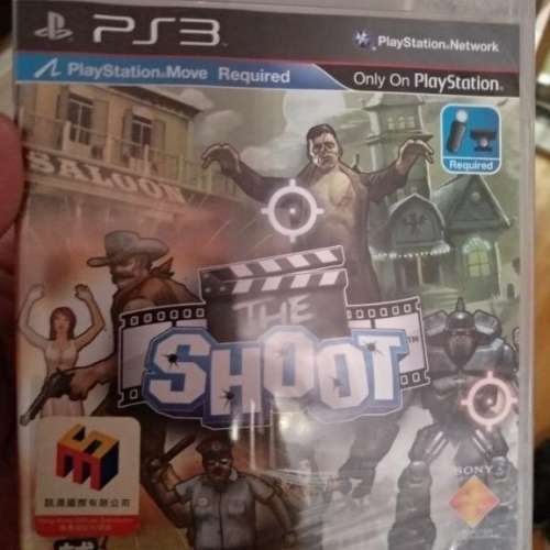 (98% New只玩過一次。唯一適合小朋友的move不血腥射擊遊戲) PS3 The Shoot #PlaySt...