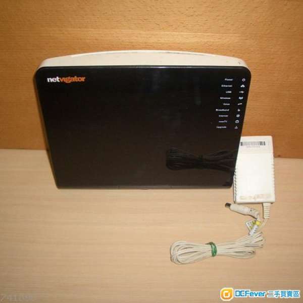 Thomson TG789Pvn Wireless Router Modem PCCW NETVIGATOR 網上行 連原裝火牛  還機...