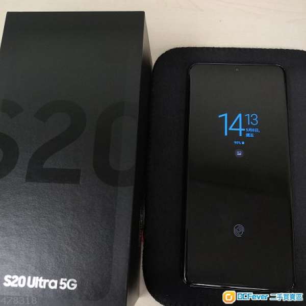 99%新淨Samsung S20 Ultra 黑色 256gb
