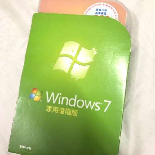 Window 7 home 原裝正版盒裝行貨