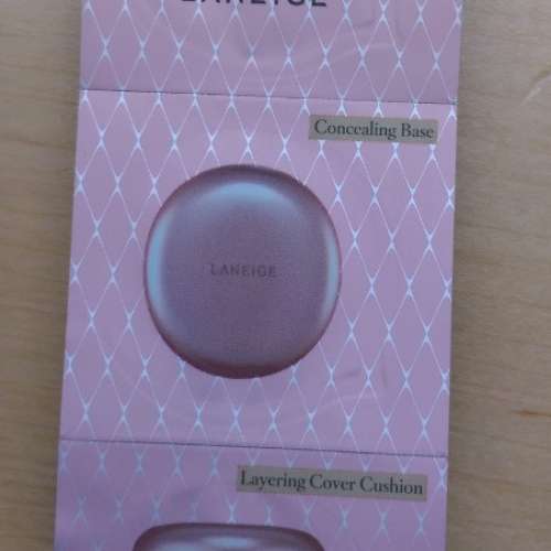 全新（Laneige）遮瑕粉底 Laneige Layering Cover Cushion & Consealing Base No.2...