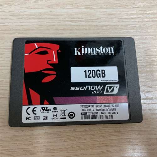 9成新Kingsdom 120gb ssd