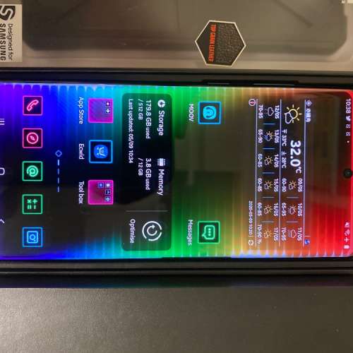 Samsung Note10+ 黑色（512GB）香港行貨連配件。