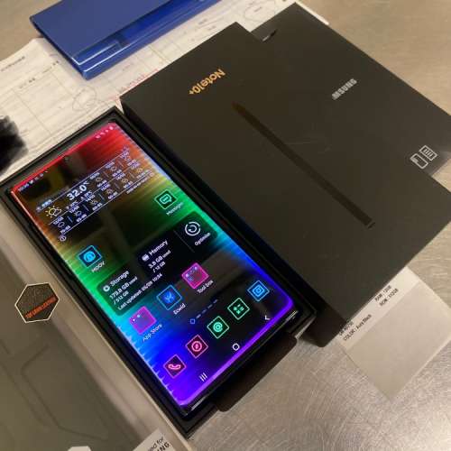 Samsung Note10+ 黑色（512GB）香港行貨連配件。
