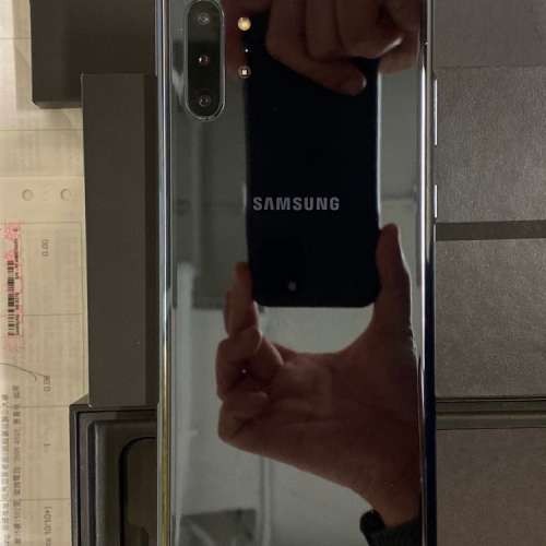 Samsung Note10+ 黑色（512GB）香港行貨連配件。