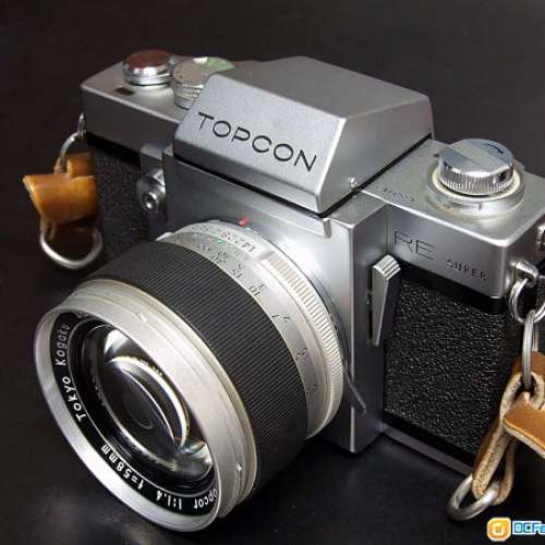 TOPCON RE SUPER 機身 + TOPCOR RE 58mm f1.4