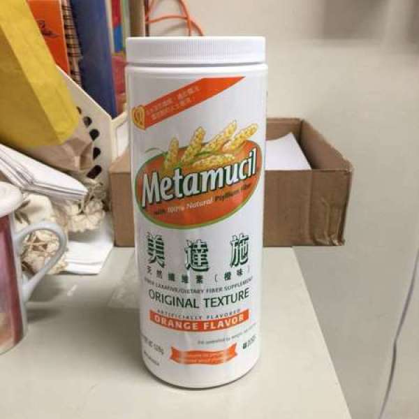 Metamucil - 天然纖維素 528g (橙味) 香港正貨 exp Oct 2021
