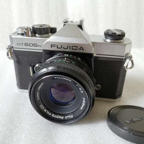 FUJICA ST605n 富士菲林相機 連原廠50mm f2.2 標準鏡頭