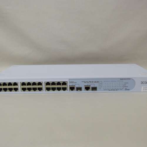 HP SuperStack 3 Baseline 24-port 10/100 plus 2-port GbE Switch