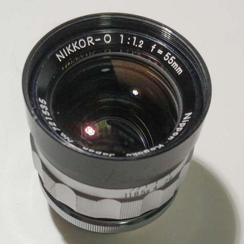 Nikon Nikkor-O 55mm F/1.2 CRT High Speed 高解象鏡頭