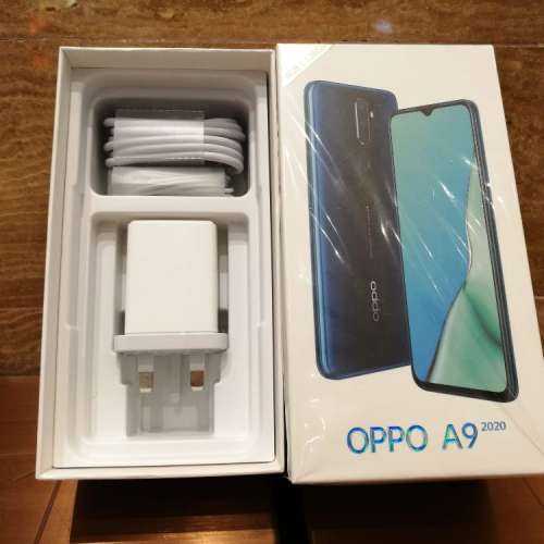 Oppo A9 4G +128G 6.5' Screen 6.5吋 屏 全新機，Brand New.